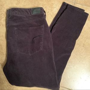 American eagle corduroy jeggings
